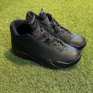 RARE Nike Air Jordan 14 Retro SE Black Ferrari Black Red BQ3685-001 Mens Size 10